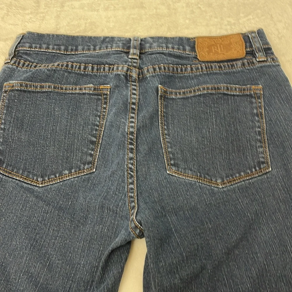 LAUREN JEANS CO. PREMIUM WOMENS SIZE 6 Blue Denim Jeans - Picture 5 of 7